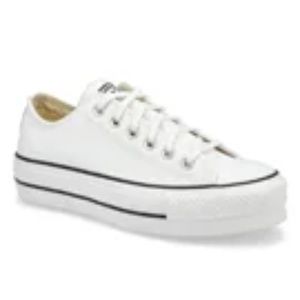 Women's Converse All Star Lift Clean Platform Sneaker - White Size: 10